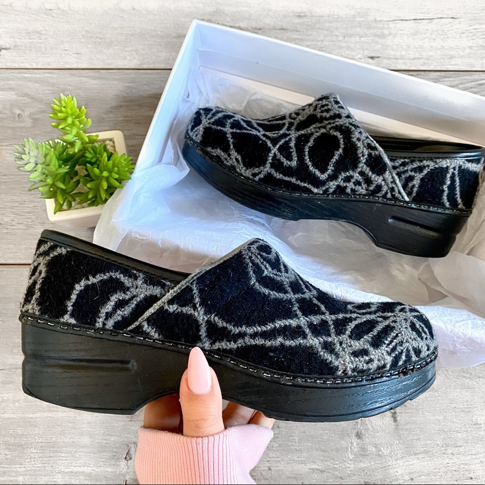 Dansko Confetti Swirl Clogs